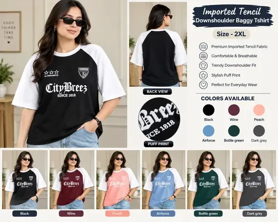 CityBreez 1818 Puff Print T-Shirt wholesale